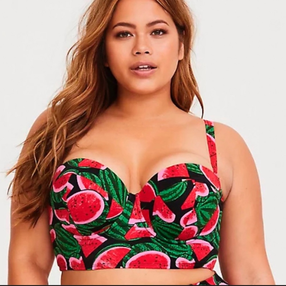 Watermelon bikini top